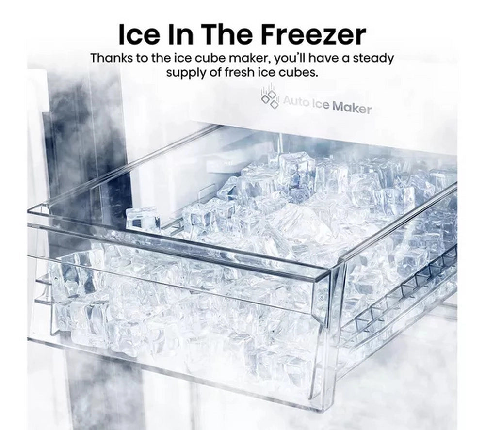 Hisense RQ5P470SYFD Total No Frost American Fridge Freezer - Black