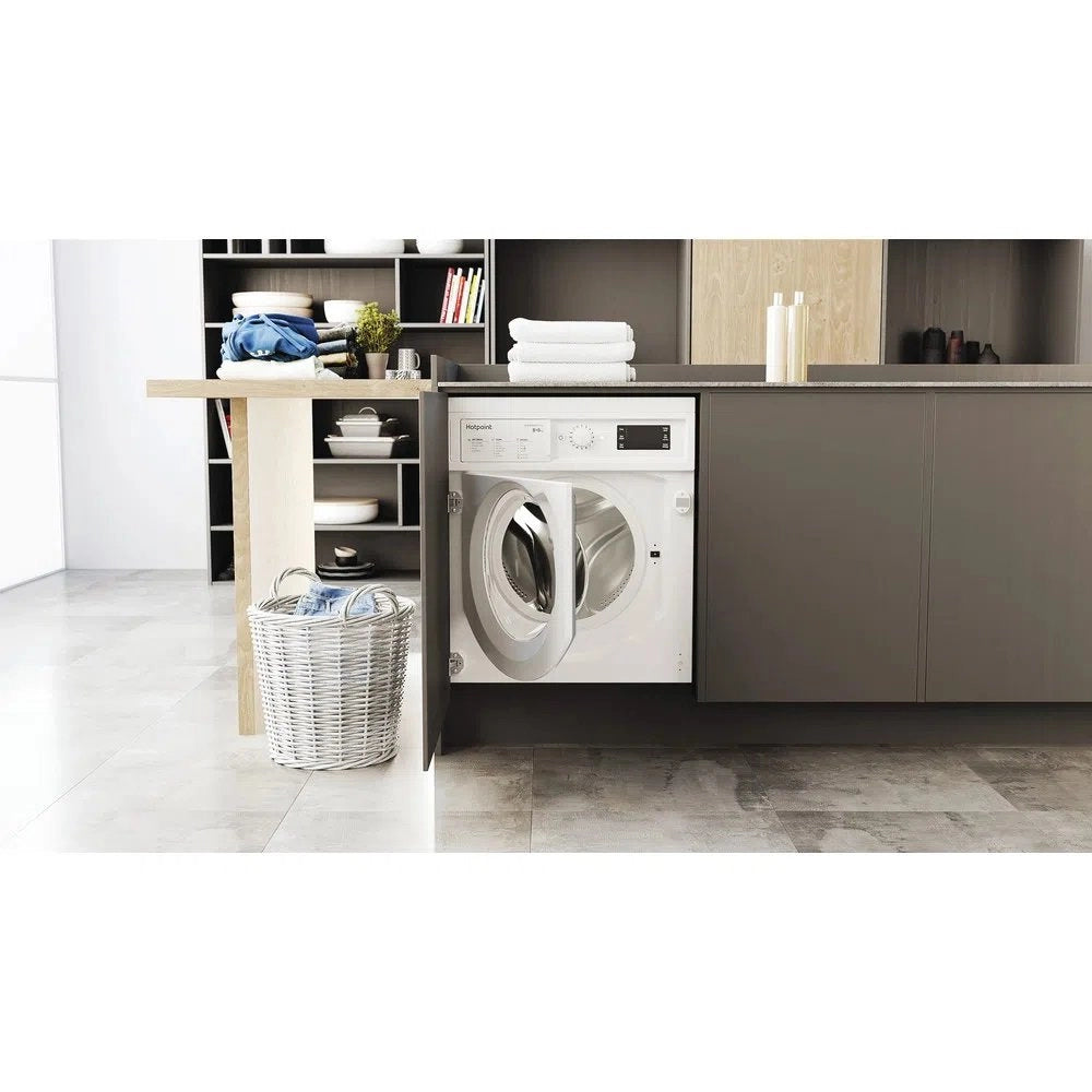 Hotpoint BIWDHG861485 8kg/6kg 1400 Spin Integrated Washer Dryer - White