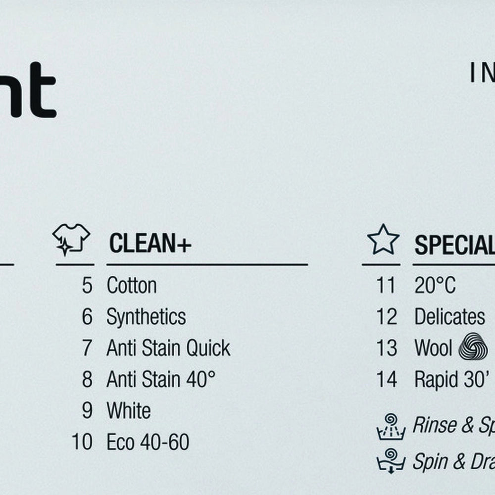 Hotpoint BIWDHG961485 9kg/6kg 1400 Spin Integrated Washer Dryer - White