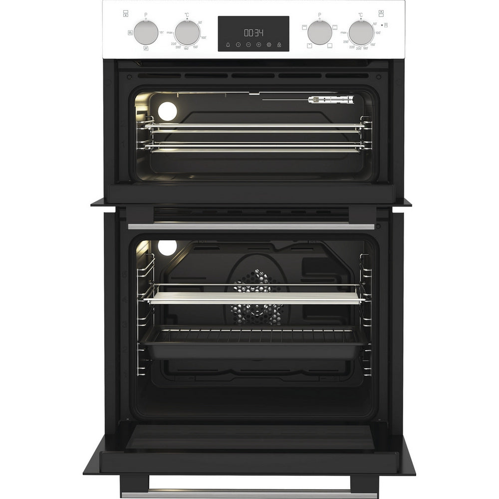 Hotpoint DIH10DW 89cm Built In Electric Double Oven - White