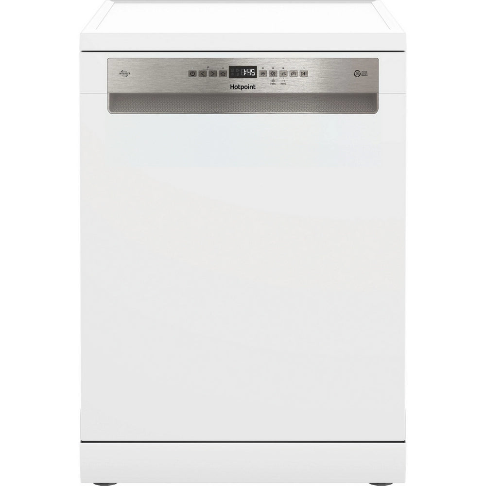 Hotpoint Maxi Space H7FHP43WUK Dishwasher with Third Rack - White - 15 Place Settings