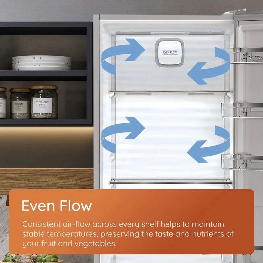 Hotpoint HPK 26363 W4UK Dual No Frost 60/40 Fridge Freezer with Even Flow - White