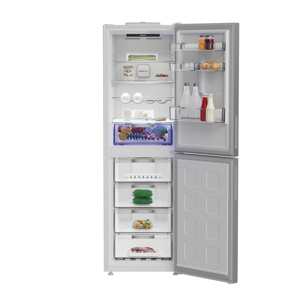 Hotpoint HPKF6353XP4UK 60/40 No Frost Fridge Freezer - Pet Inox