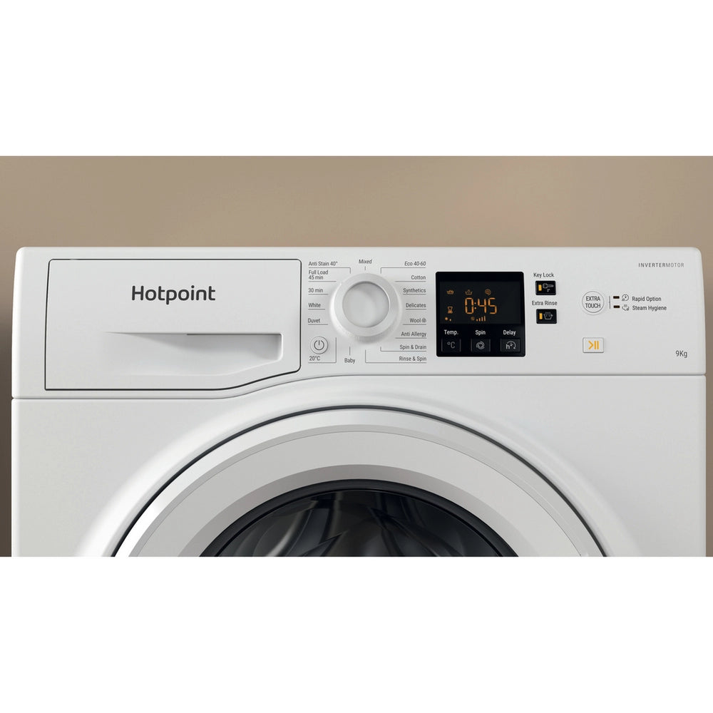 Hotpoint NSWF946WUK 9kg 1400 Spin Washing Machine - White