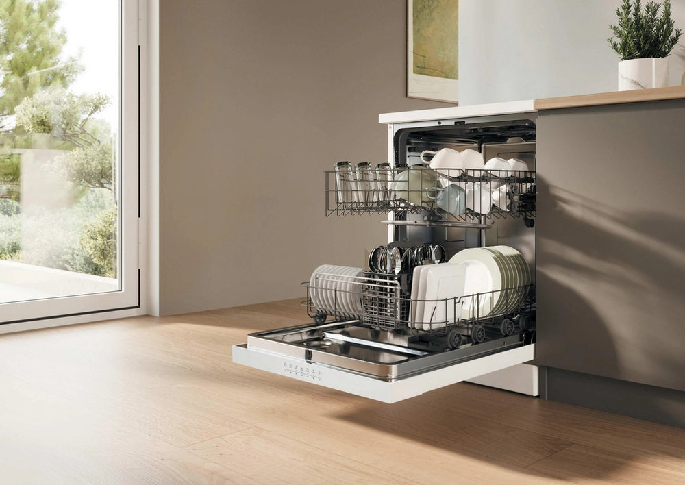 Hoover HFP4D9F0W1-80 Dishwasher - White - 14 Place Settings