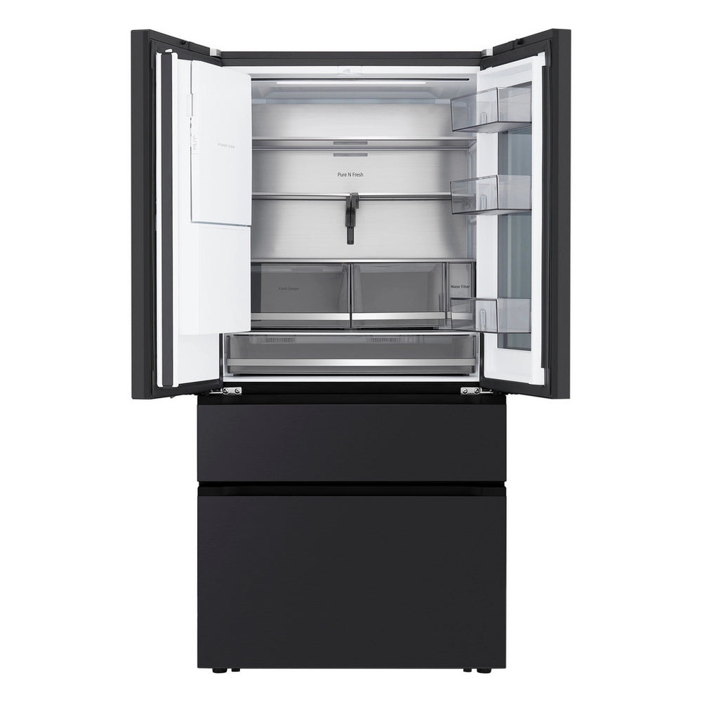 LG GMGW50DEEV Total No Frost Multi/French door American Fridge Freezer - Black