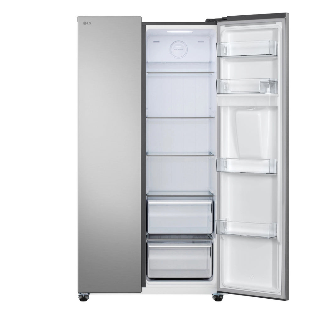 LG GSFC31PYPE American Style Total No Frost Fridge Freezer - Prime Silver