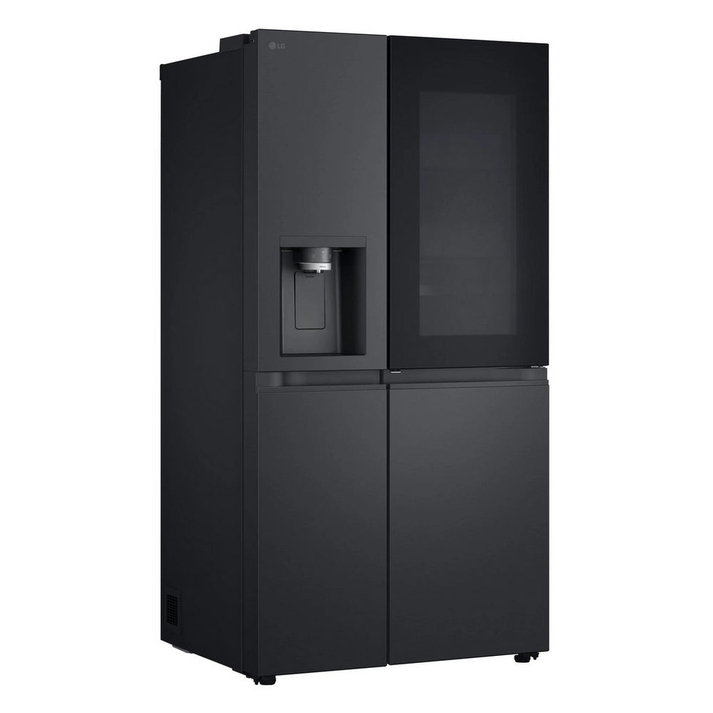 LG GSXE91EVAD 91.3cm Frost Free American Fridge Freezer - Essence Black Steel