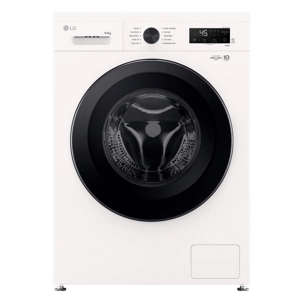 LG W4X1095NWK 9kg/5kg 1400 Spin Washer Dryer - White