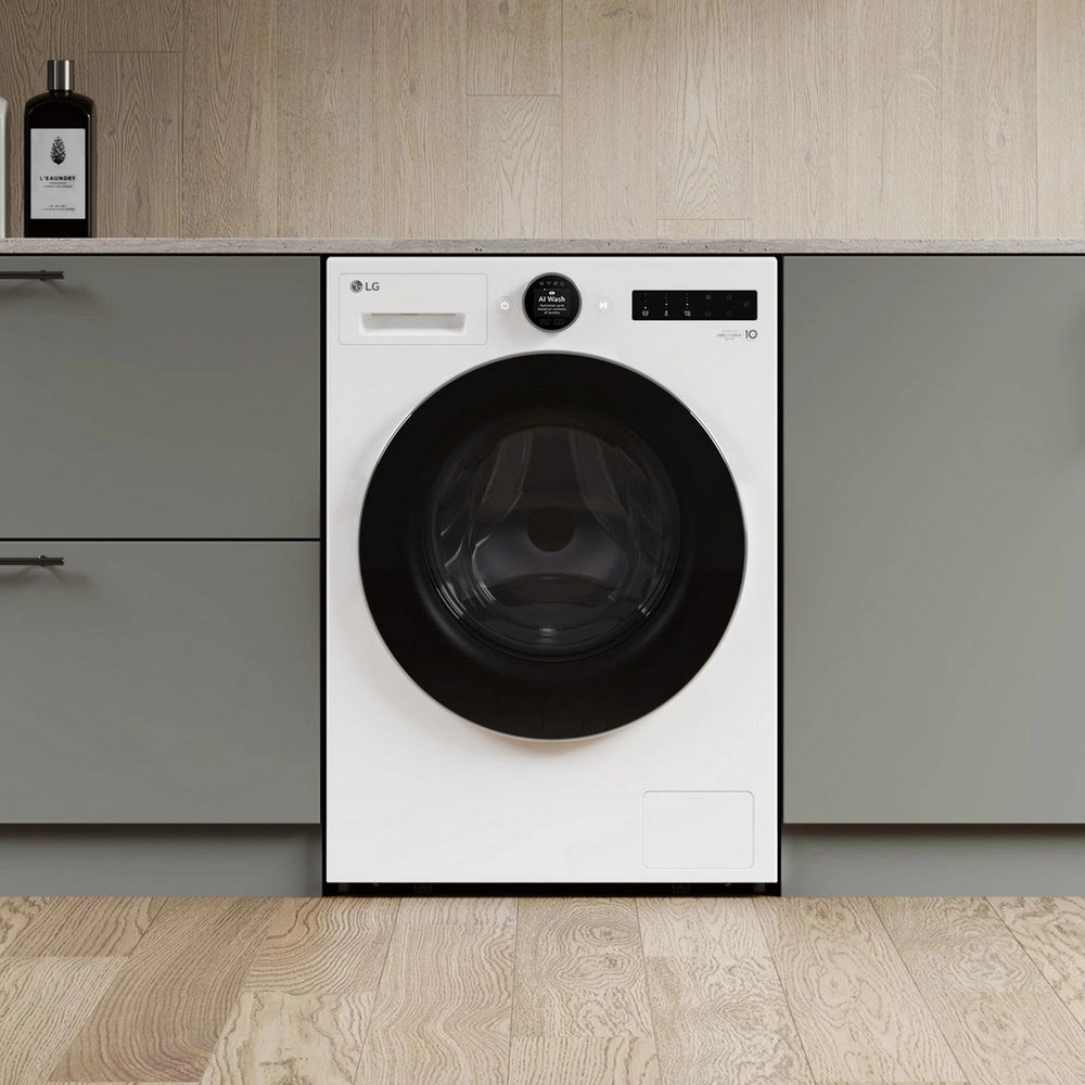 LG Series 10 AI Direct Drive WHX9016TLC - 11 kg Heat Pump Washer Dryer - White
