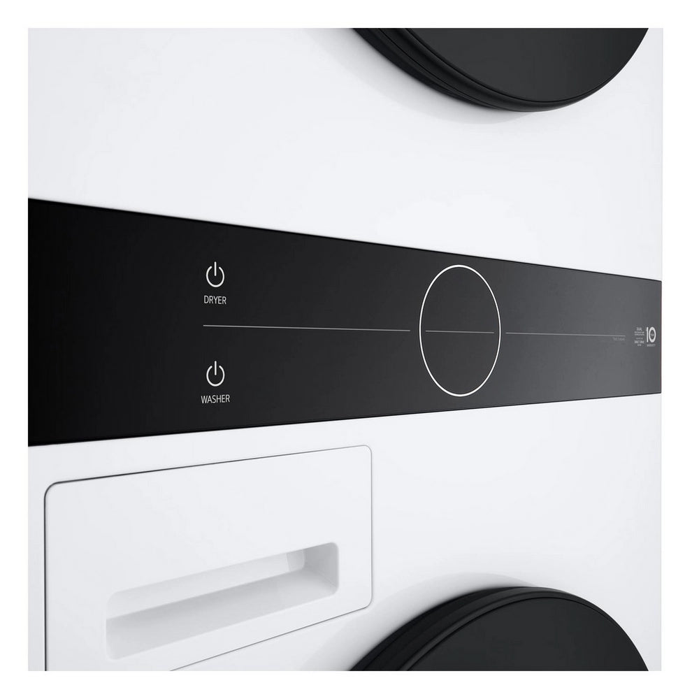 LG WT1210WWF 12kg/10kg 1400 Spin Wash Tower - White