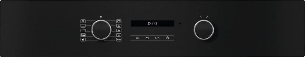 Miele H 2465 BP 59.5cm Built In Electric Single Oven - Black & Stainless Steel