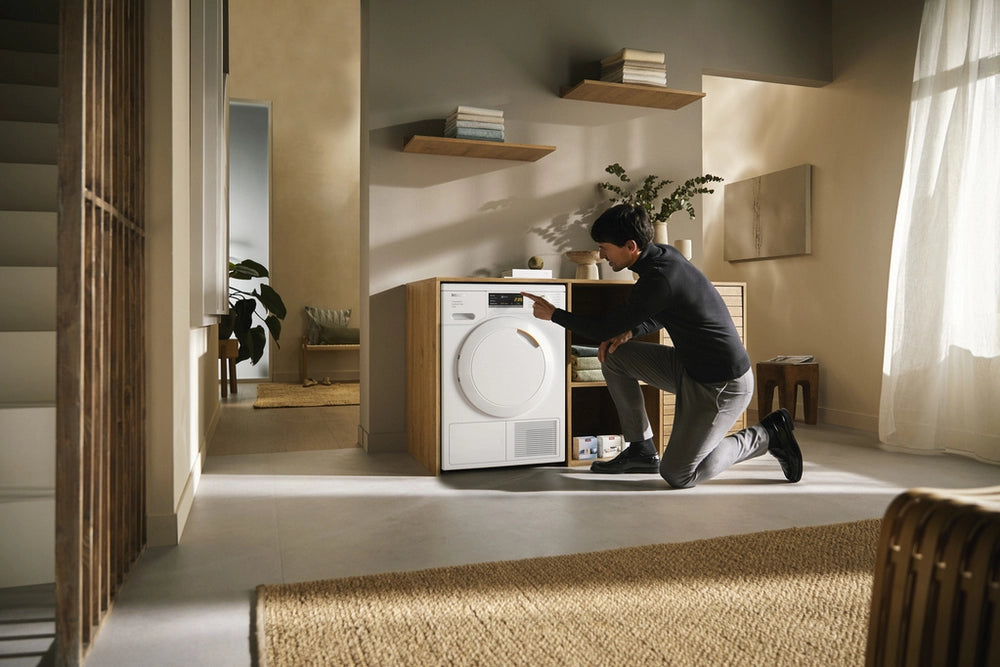 Miele TEA525 8kg Heat Pump Tumble Dryer - White