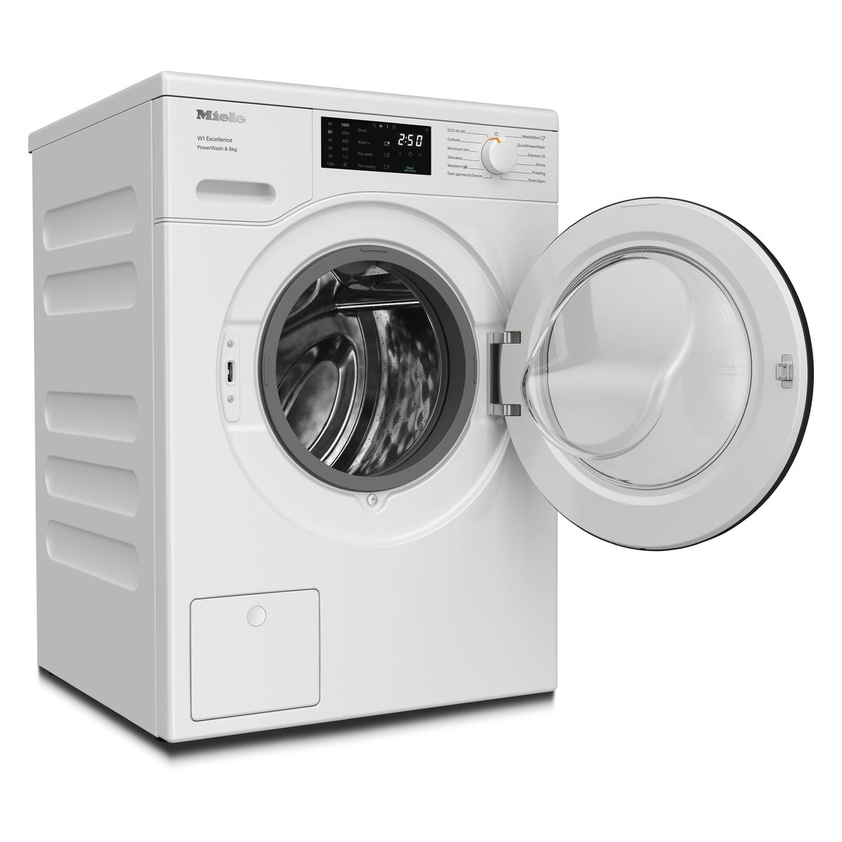 Miele WEB365 WCS 8kg 1400 Spin Washing Machine - Lotus White
