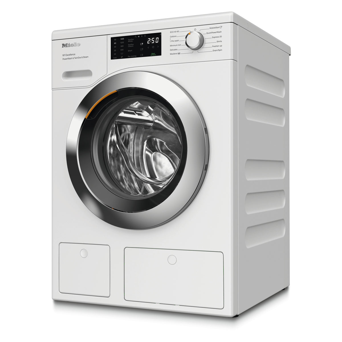 Miele WEG885 WCS 9kg 1400 Spin Washing Machine - Lotus White
