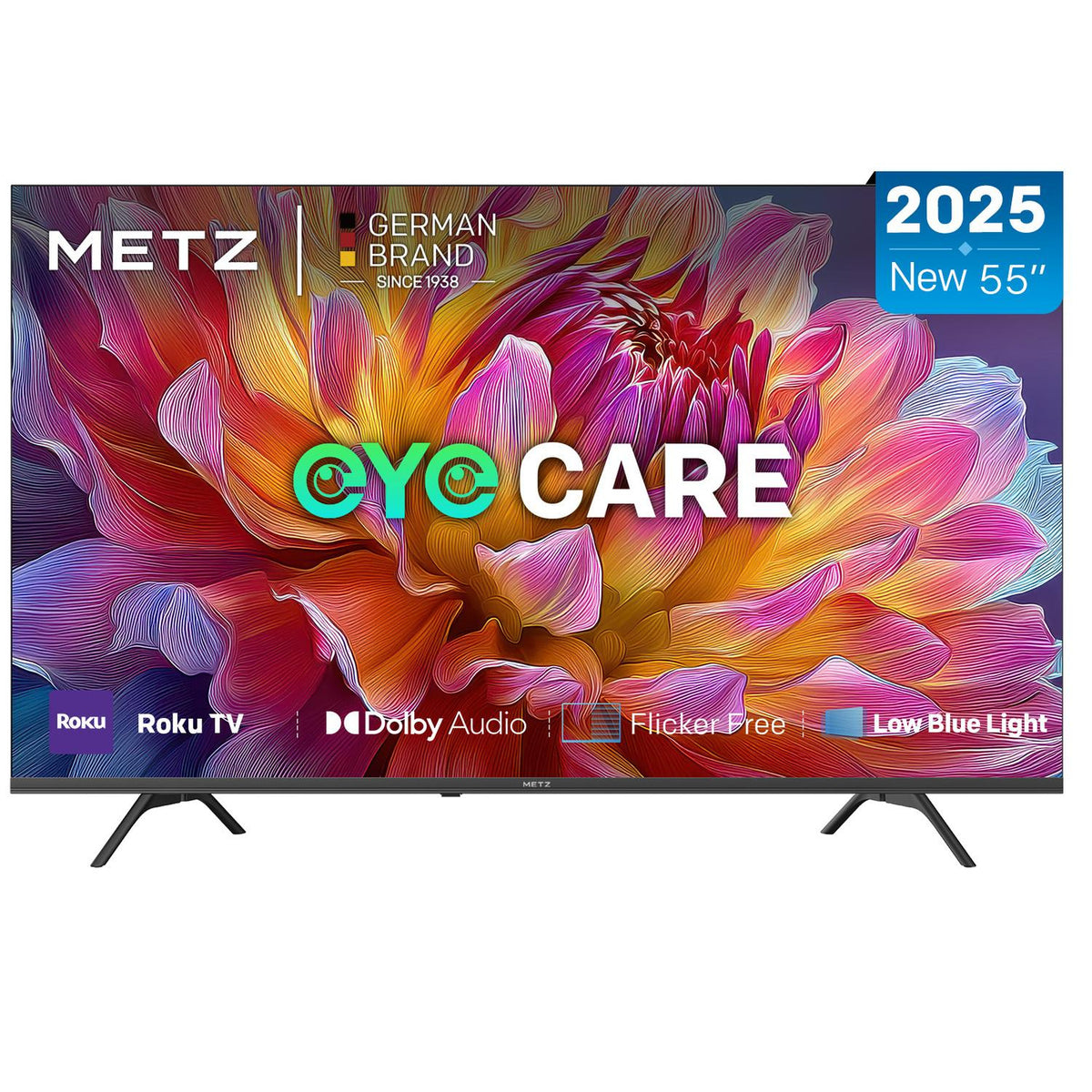 Metz 55MRF6000ZUK 55" 4K DLED Smart TV - Black