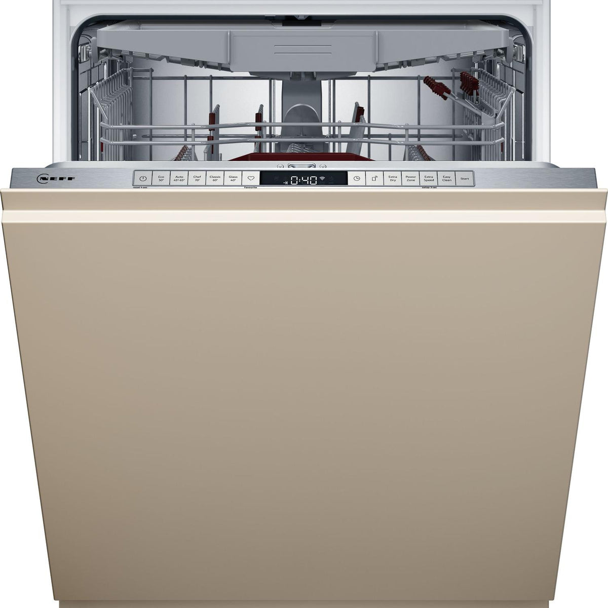 Neff S195HCX02G Built in Dishwasher - 14 Place Settings