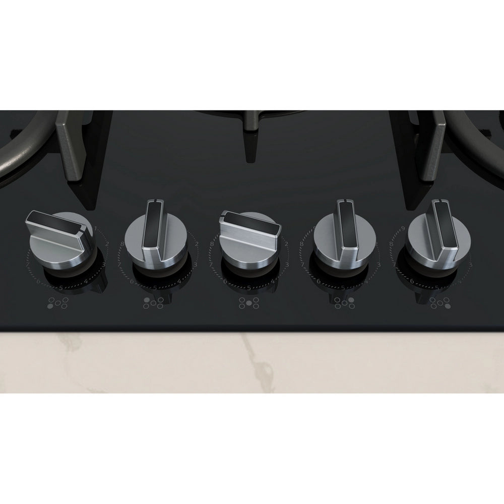 Neff T27PIQ4S0 75.2cm Gas Hob - Black