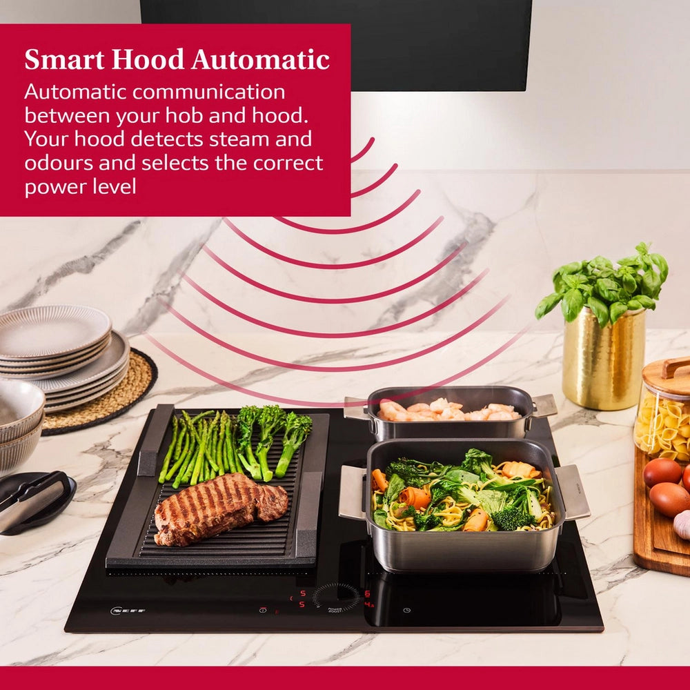 Neff T66FHX4L0 59.2cm Induction Hob - Black