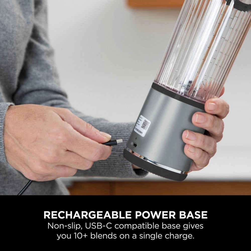 Ninja BC151UKBK Cordless Portable Motorised/Compact Blender - Black