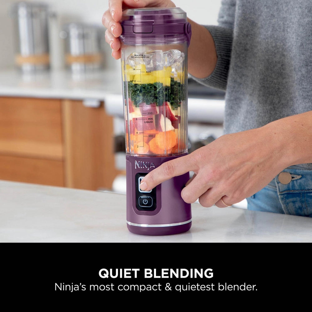Ninja BC151UKPR Cordless Portable Motorised/Compact Blender - Passion Fruit