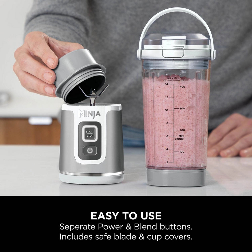 Ninja BC151UKWH Cordless Portable Motorised/Compact Blender - White