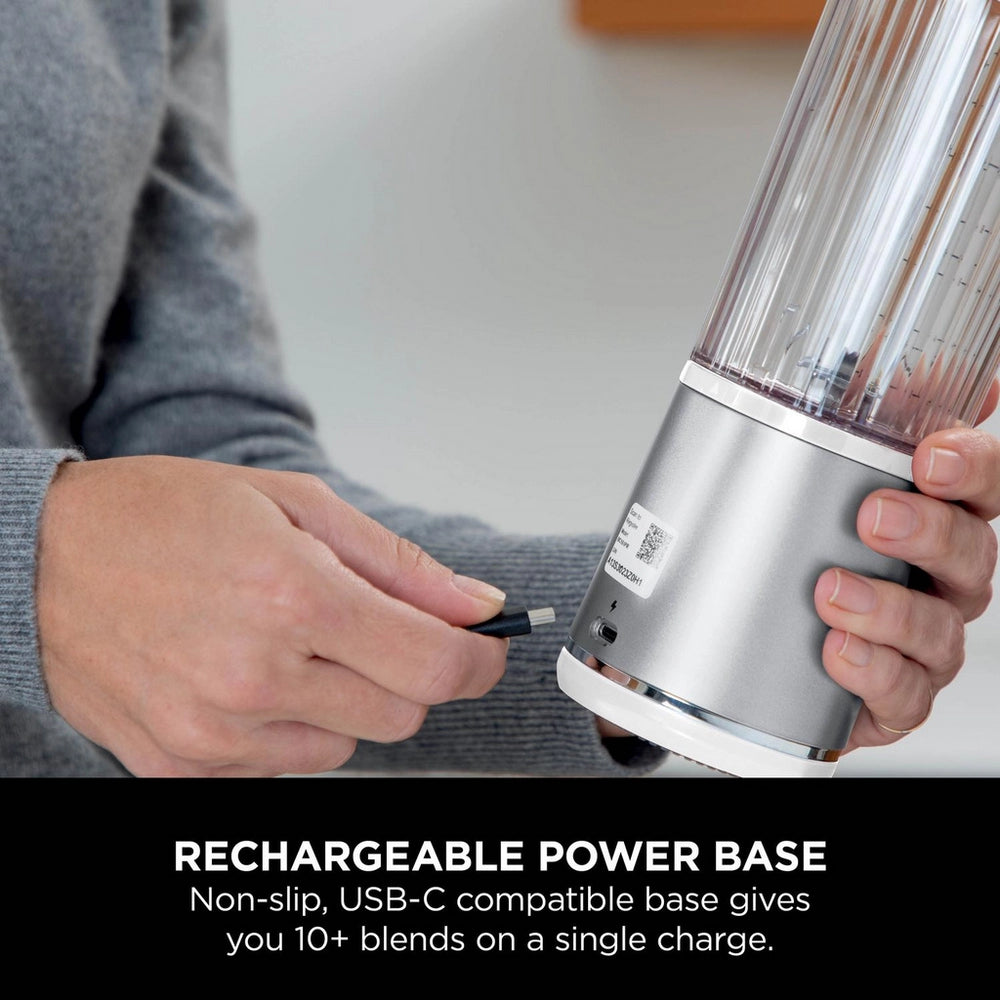 Ninja BC151UKWH Cordless Portable Motorised/Compact Blender - White