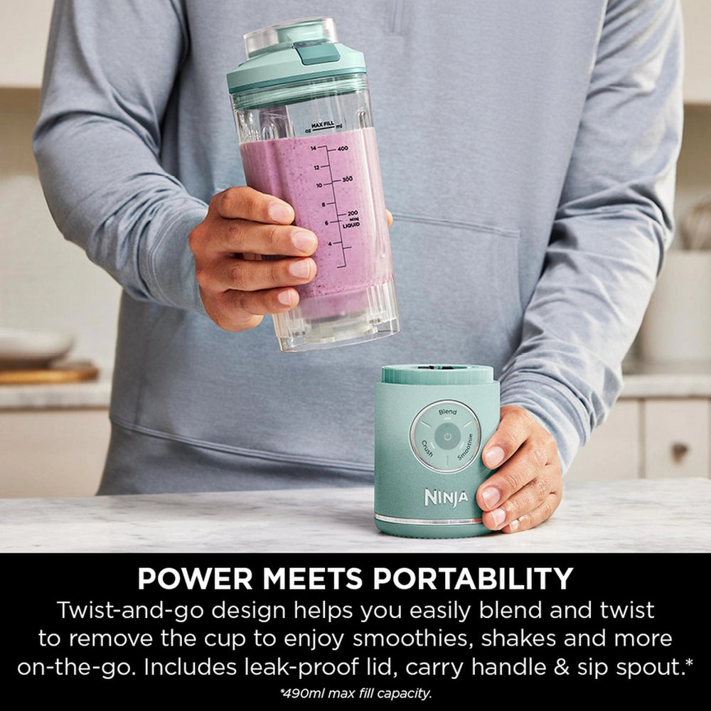 Ninja BC251UKMT Ninja Blast Max Portable Blender - Seaglass