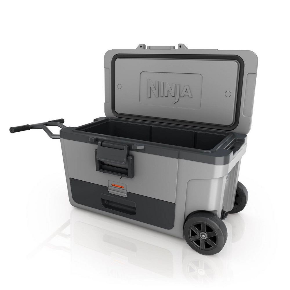 Ninja FB265EUUKGY Ninja FrostVault 65QT/61L Wheeled Cooler with Dry Zone - Slate Grey