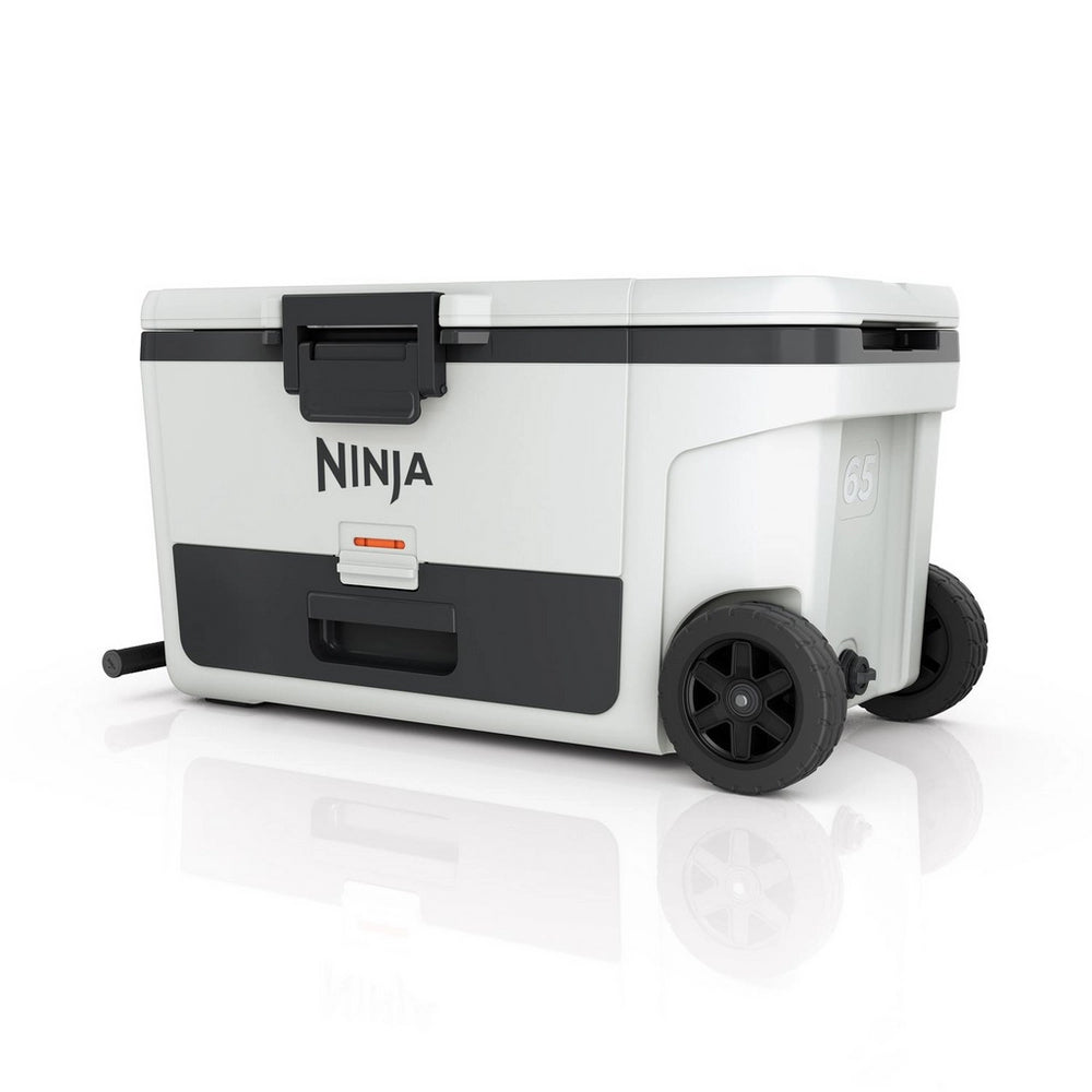 Ninja FB265EUUKWH Ninja FrostVault 65QT/61L Wheeled Cooler with Dry Zone - Cloud White
