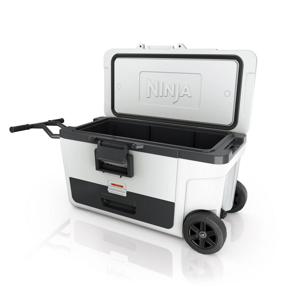Ninja FB265EUUKWH Ninja FrostVault 65QT/61L Wheeled Cooler with Dry Zone - Cloud White