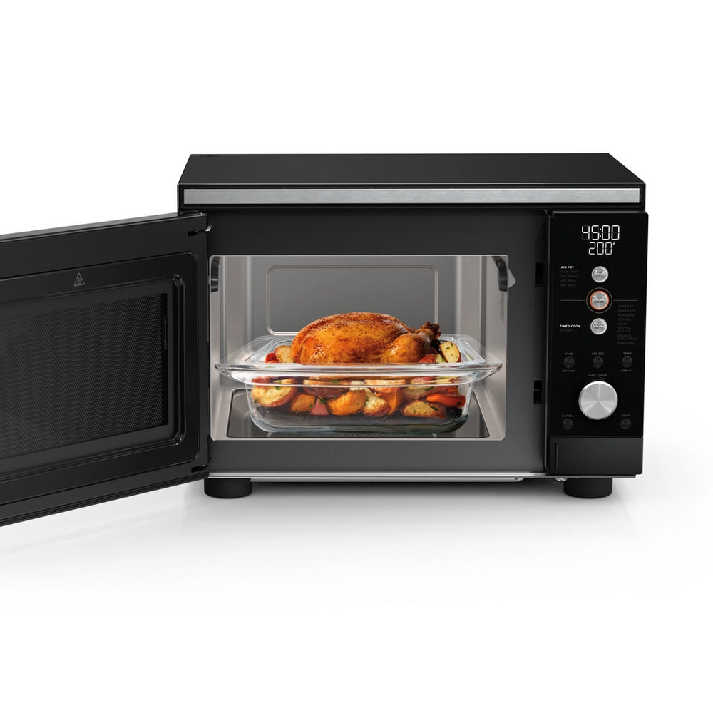 Ninja MW101UKBK1 CRISPi Microwave, Air Fryer & Oven with FusionCrisp Technology - Black