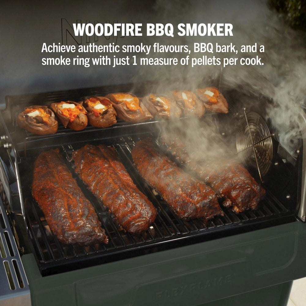 Ninja PG301UK FlexFlame Gas BBQ & Outdoor Cooking System - Black