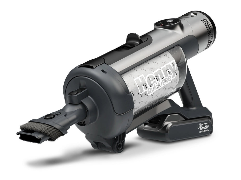 Numatic Henry Quick Pro Cordless Dry Vacuum Cleaner - Grey