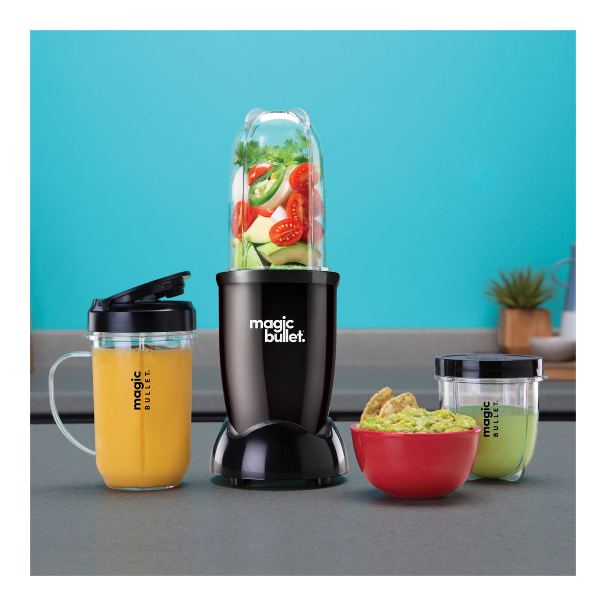 Nutribullet 02770 magic bullet 6-Piece Kit - Black