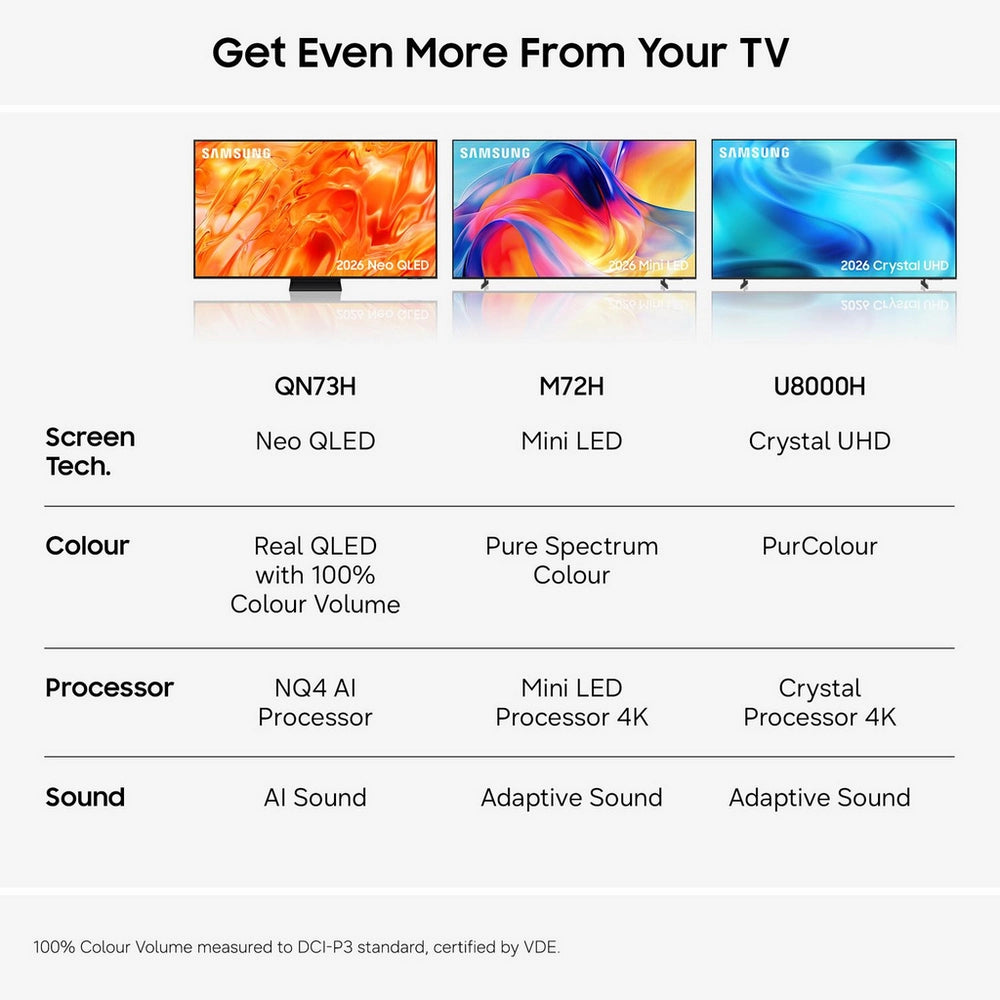 Samsung QE43QN73HAUXXU 43" 4K Neo QLED Vision AI Smart TV