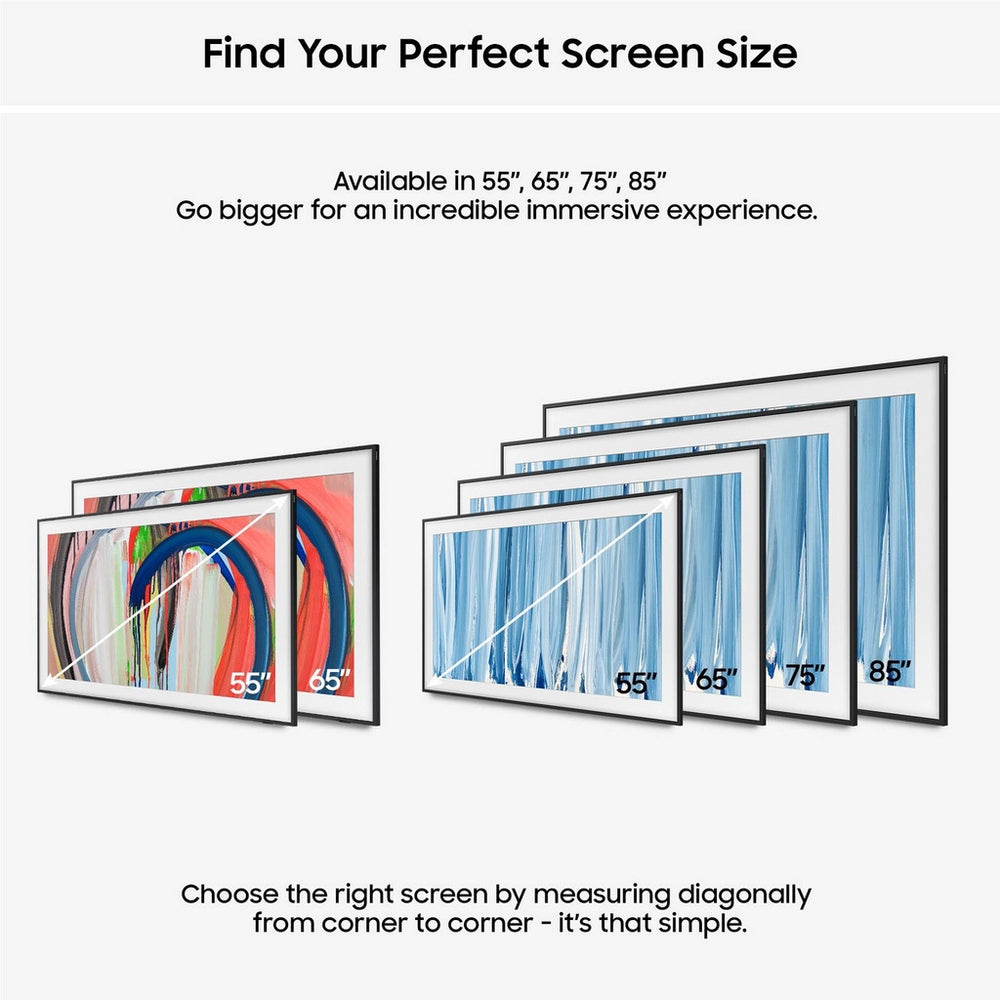 Samsung QE55LS03HWUXXU 55" 4K The Frame Pro Neo QLED 4K Vision AI Smart TV Art Mode & Wall Mount TV