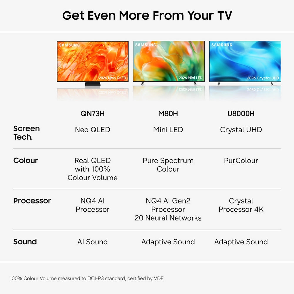 Samsung QE65QN73HAUXXU 65" 4K Neo QLED Vision AI Smart TV