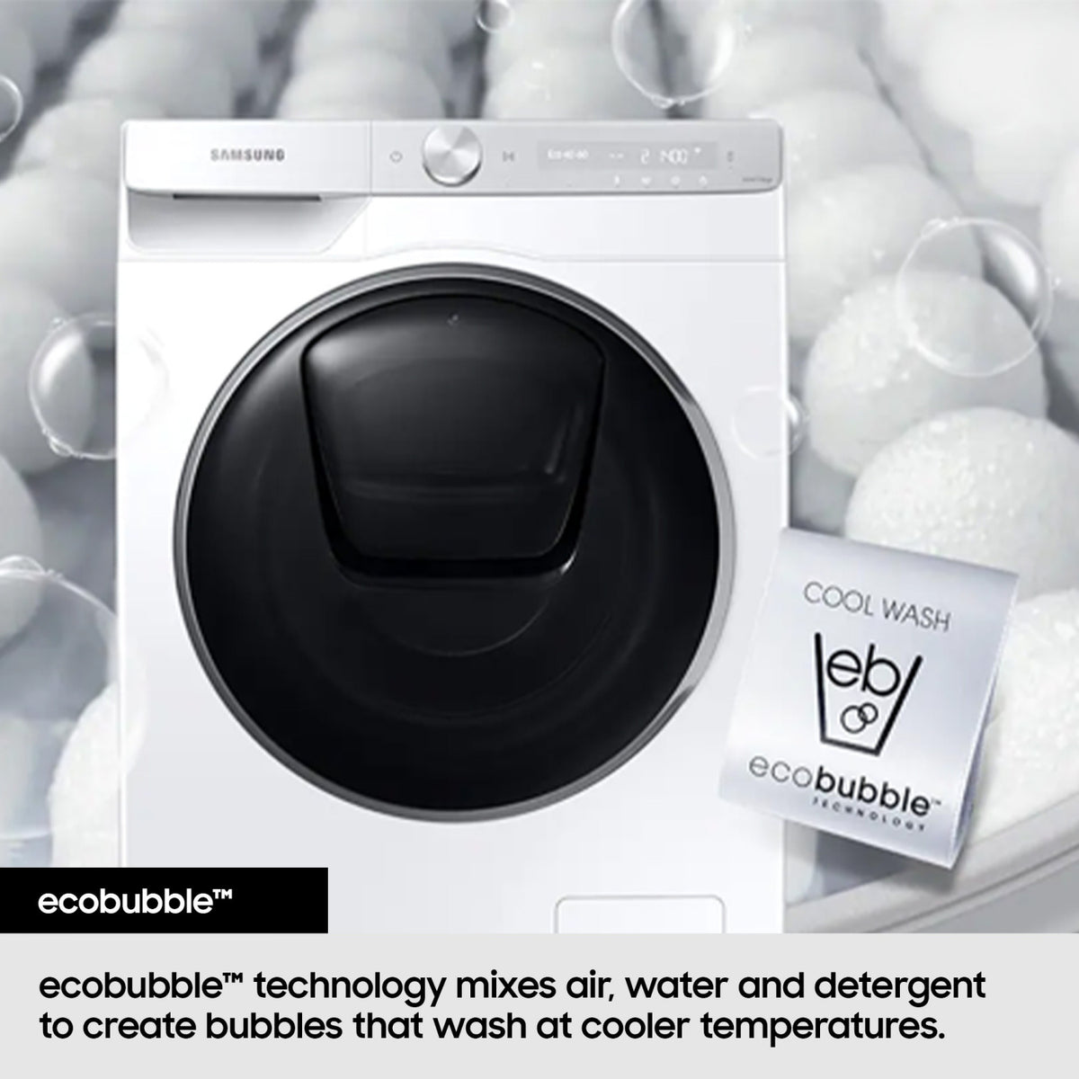 Samsung WW11DG5B25AEEU 11kg 1400 Spin Washing Machine - White
