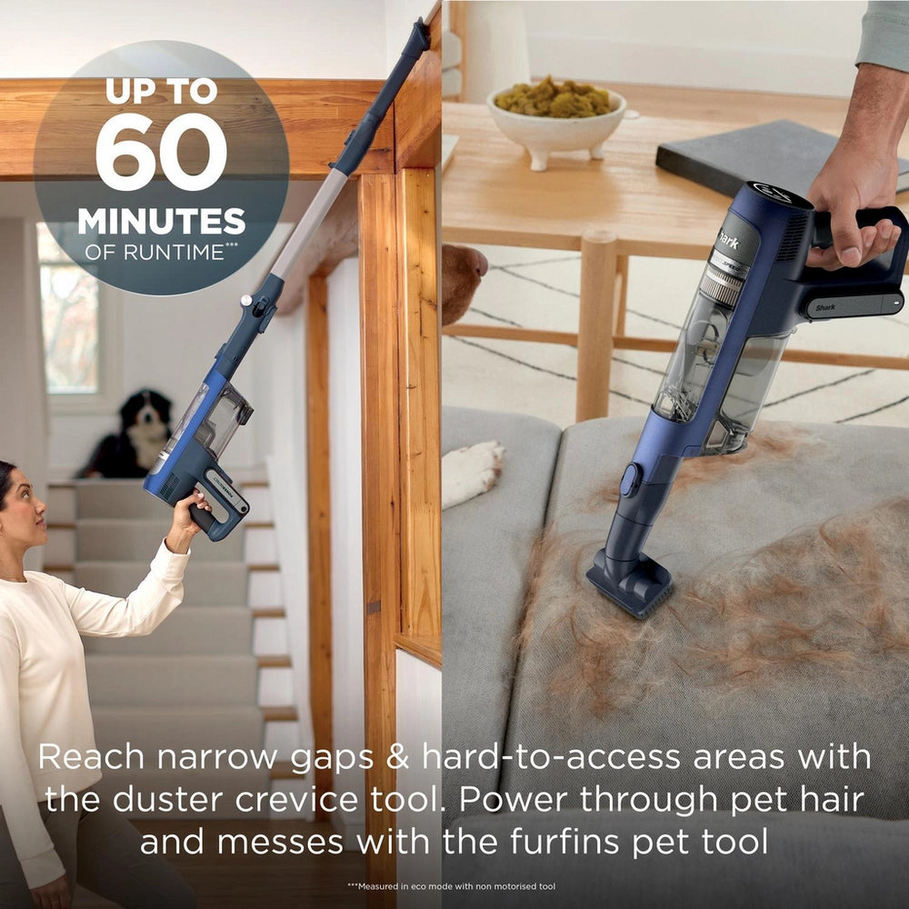 Shark IA1241UKT Phoenix Power Detect Light Cordless Pet Vacuum - Black