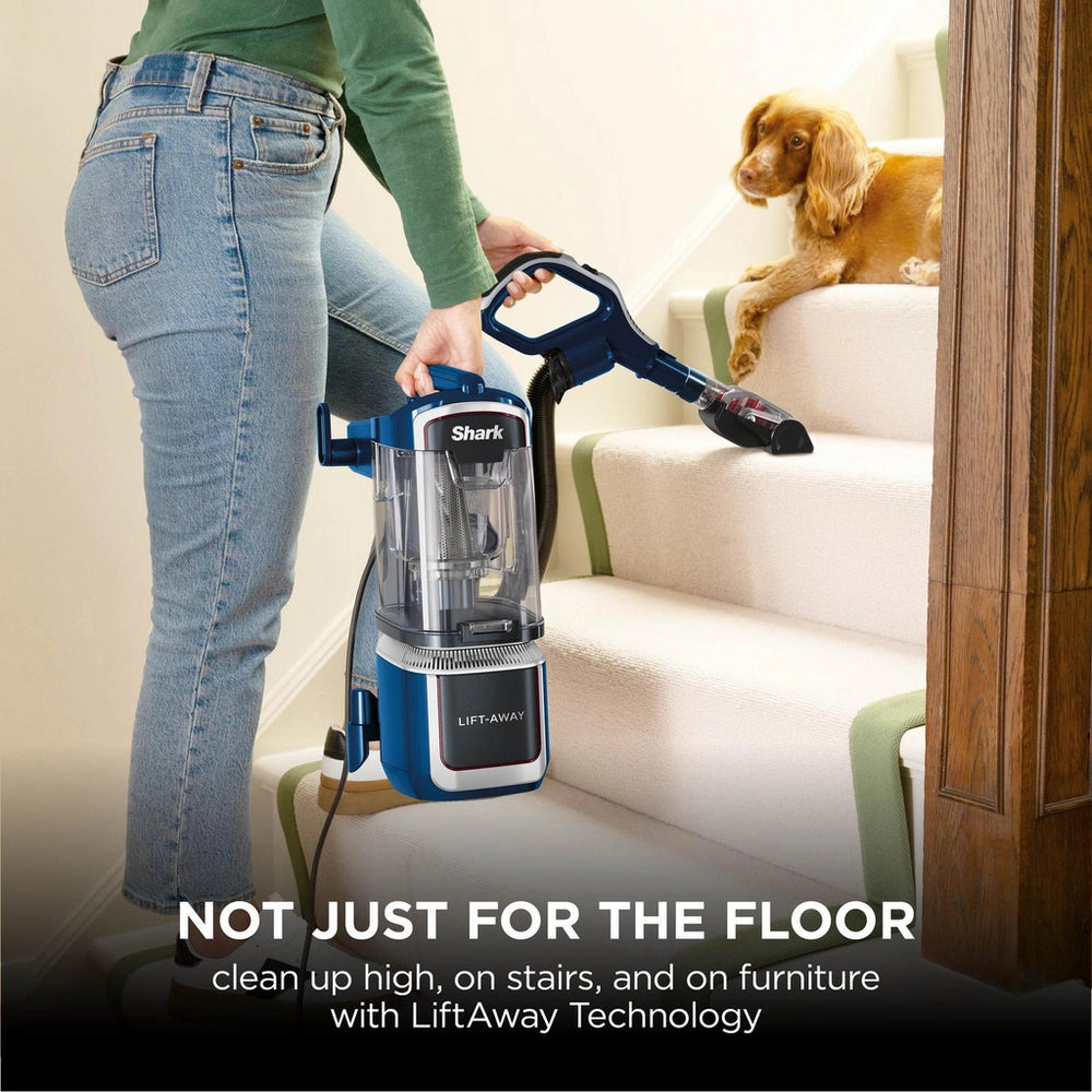 Shark LA400UKT Corded Upright Vacuum Cleaner - Navy