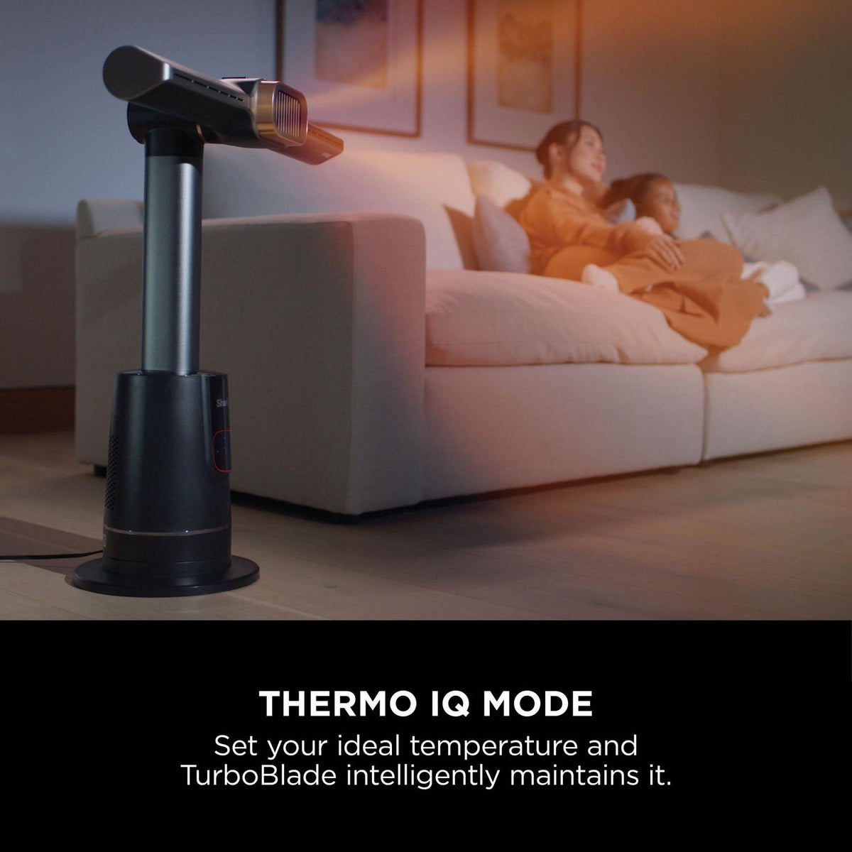 Shark TH200UK Fan & Heater - Charcoal