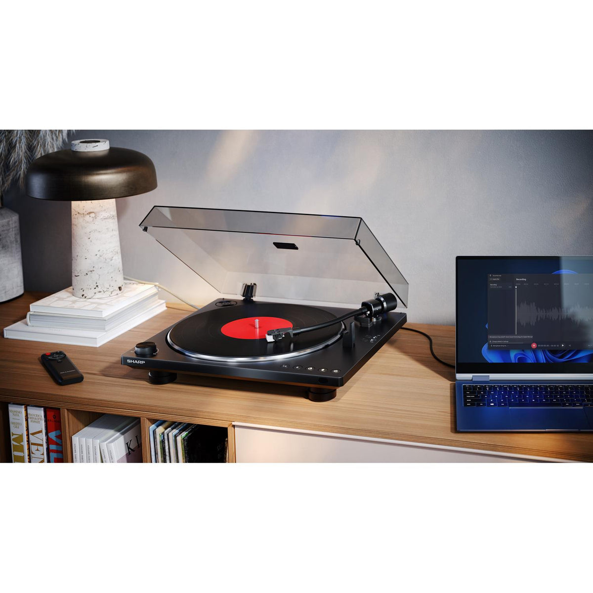 Sharp RP-TT100 Automatic Turntable with Bluetooth - Black