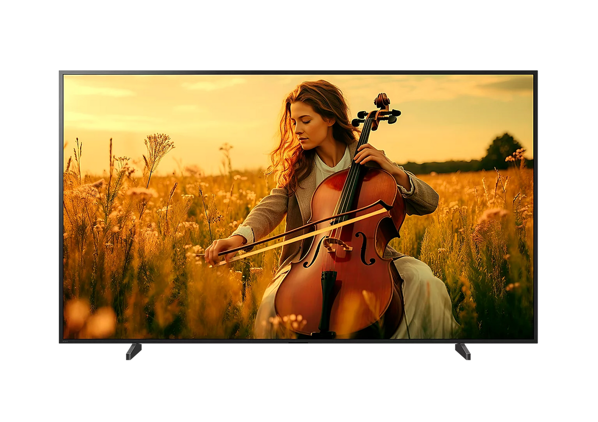 Sony Bravia 5 with the stand/ legs in the wide position