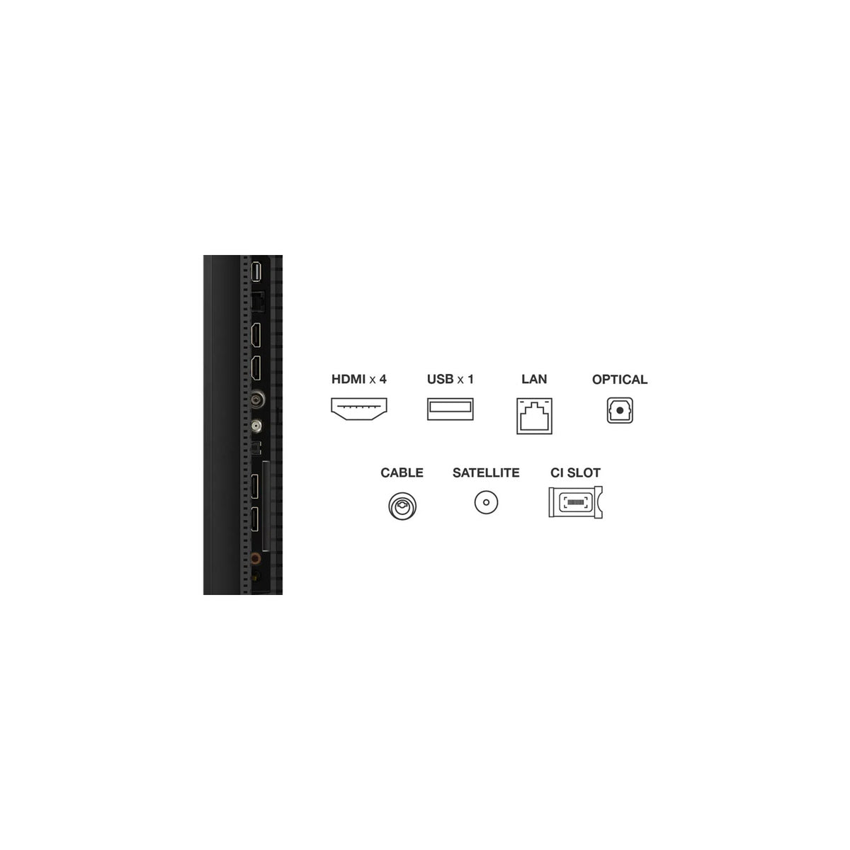 TCL 50C6KS-UK 50" 4K Ultra HD QD-Mini LED TV