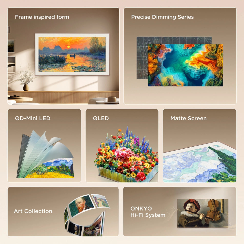 TCL 75A400 PRO-UK 75" 4K Ultra HD QD-MINI LED AI Art TV