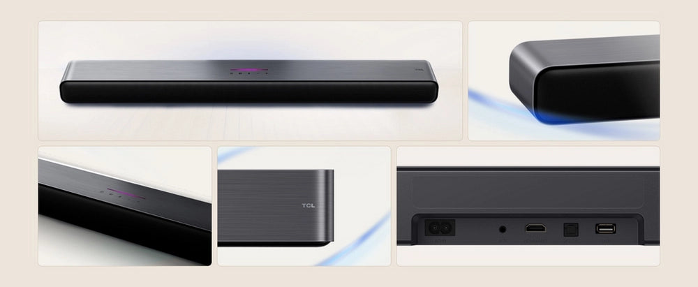 TCL S45H 2.0chPro All-in-One Deep Bass Soundbar - Dark