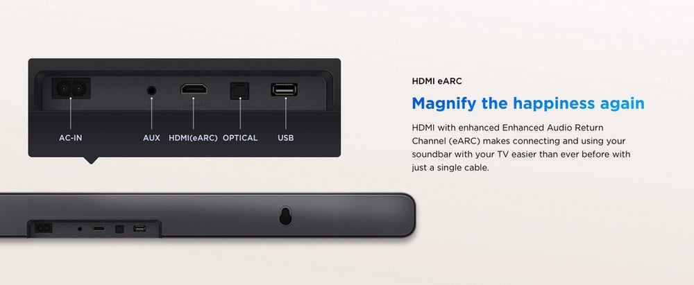 TCL S45H 2.0chPro All-in-One Deep Bass Soundbar - Dark