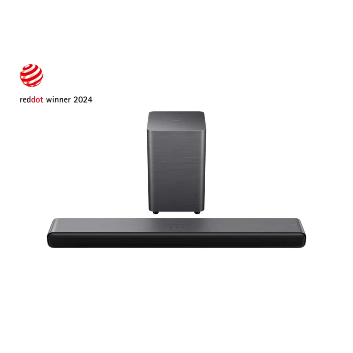 TCL S55H 2.1 ch Dolby Atmos & DTS Virtual:X Wireless Soundbar with Wireless Subwoofer - Dark Titanium