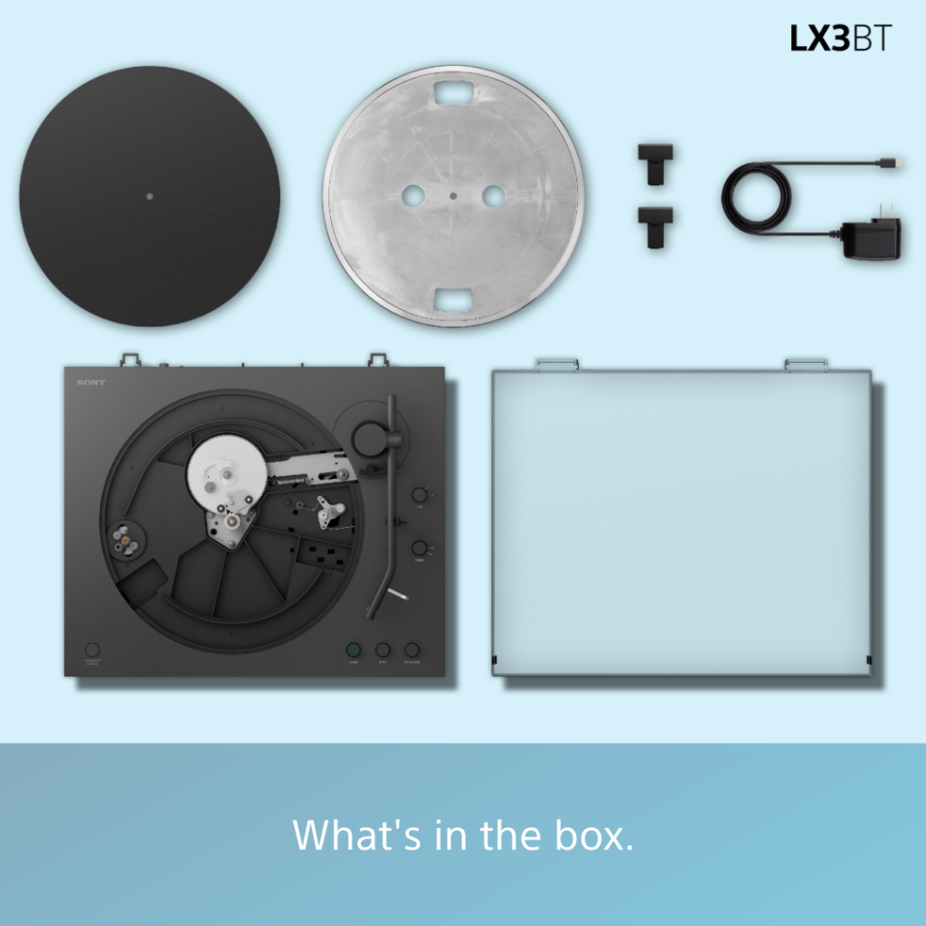 Sony PSLX3BT Bluetooth Turntable Record Player